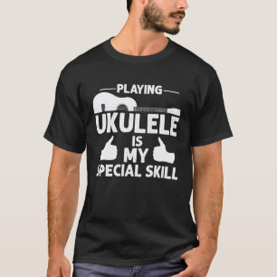 Hawaiianische Musikspieler Ukulele Spieler Musik T-Shirt