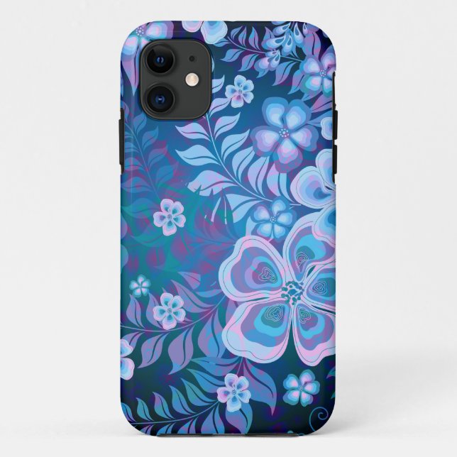 Hawaiianische Nacht Case-Mate iPhone Hülle (Rückseite)