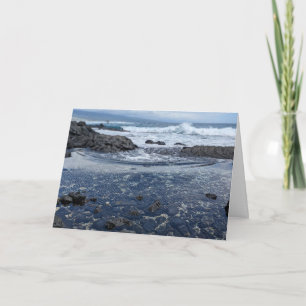 Hawaiianische Naturlandschaftsfotografie Dankeskarte