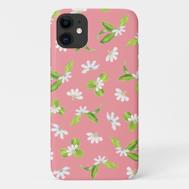 Hawaiianische naupaka-weiße Blume Case-Mate iPhone Hülle (Rückseite)