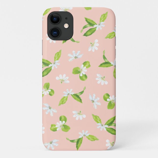 Hawaiianische naupaka-weiße Blume Case-Mate iPhone Hülle (Rückseite)