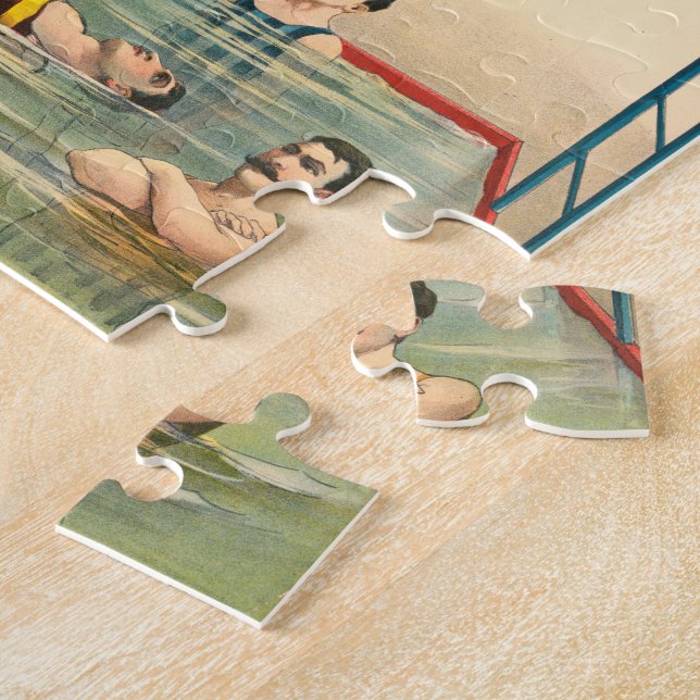 Hawaiianische Perltaucher Zirkus des Meeres Puzzle (Seite)