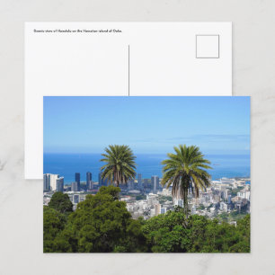 Hawaiianische Postkarte