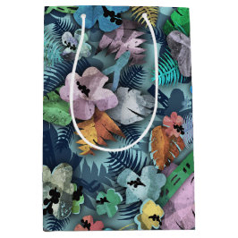 Hawaiianische Printwerbung für Elektriker mit Werk Mittlere Geschenktüte