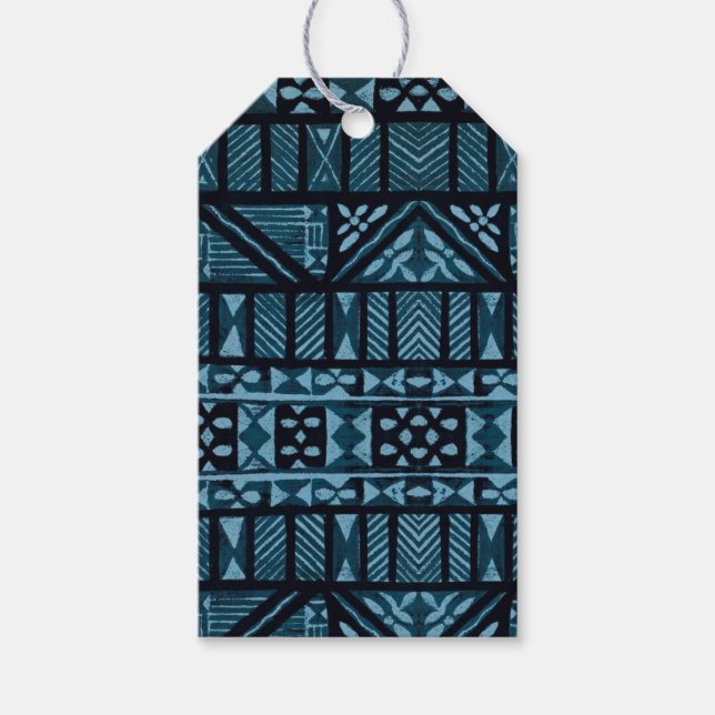 Hawaiianische Printwerbung Geschenkanhänger (Vorderseite)