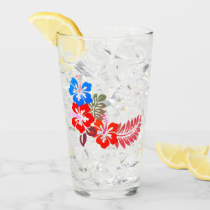 Hawaiianische Printwerbung Glas