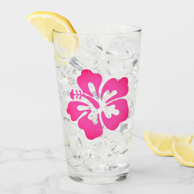 Hawaiianische Printwerbung Glas (Vorderseite Ice)