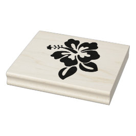 Hawaiianische Printwerbung Gummistempel