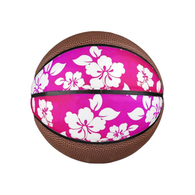 Hawaiianische Printwerbung Mini Basketball (Vorderseite)