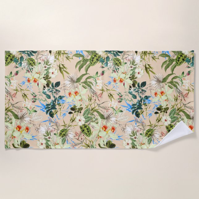 Hawaiianische Printwerbung Strandtuch (Vorderseite)