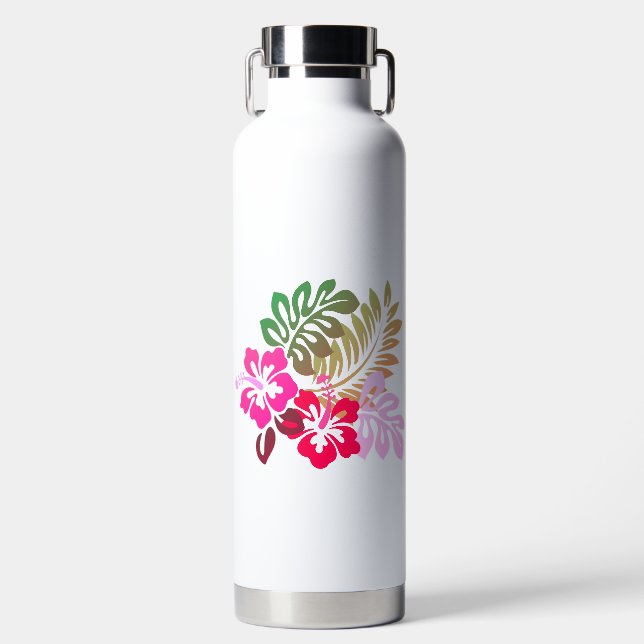 Hawaiianische Printwerbung Trinkflasche (Vorderseite)