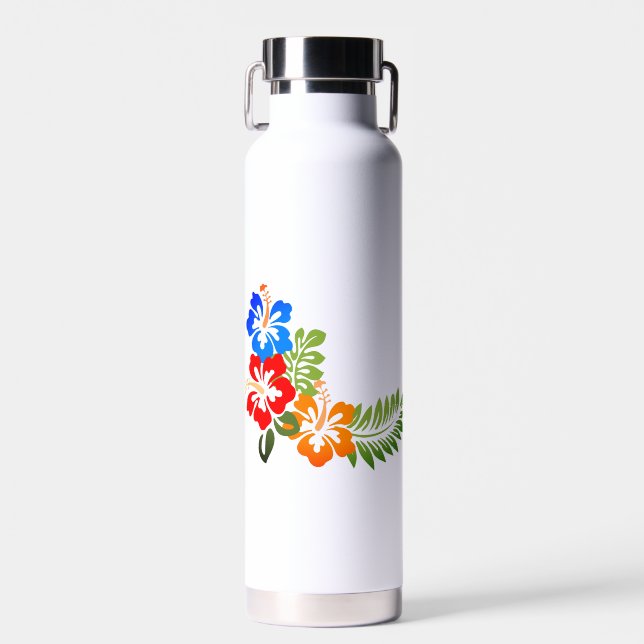 Hawaiianische Printwerbung Trinkflasche (Vorne)