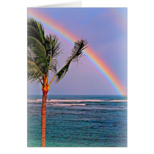 Hawaiianische Regenbogenkarte