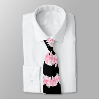 Hawaiianische rosa Plumeria-Lei elegante Blumen Krawatte
