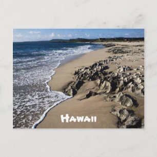 Hawaiianische Strände Postkarte