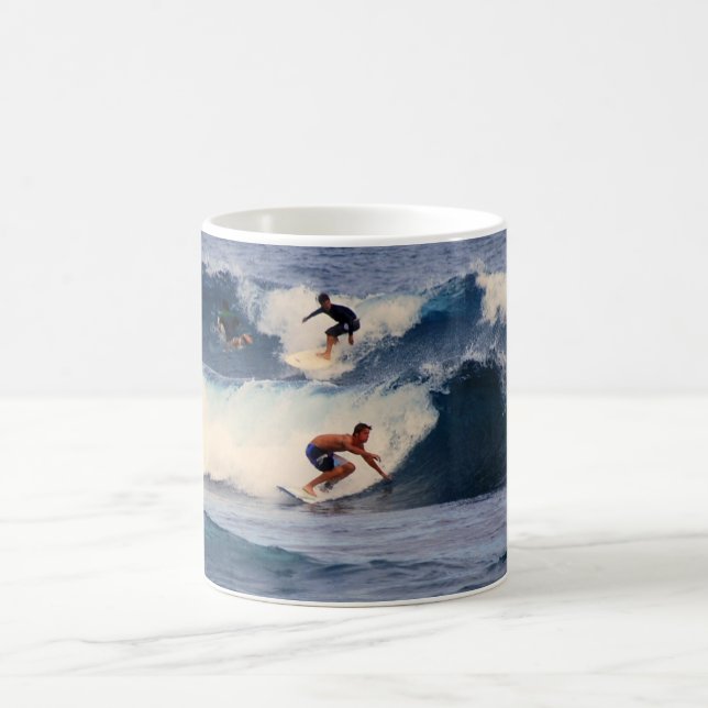 Hawaiianische Surfer-Tasse Kaffeetasse (Mittel)