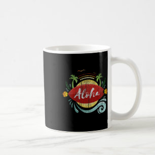 Hawaiianische Surfer Urlaub Aloha Hawaii Luau Cost Kaffeetasse