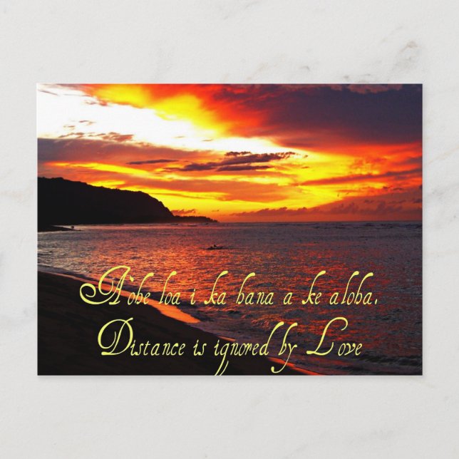 Hawaiianische Szenen Postcard Postkarte (Vorderseite)