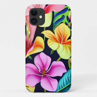 Hawaiianische tropische Blooms Case-Mate iPhone Hülle