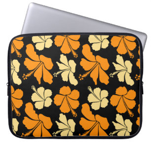 Hawaiianische tropische natürliche, blumengeschmüc laptopschutzhülle