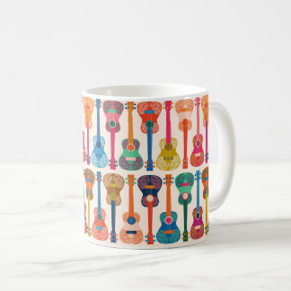 Hawaiianische Ukulele Kaffeetasse