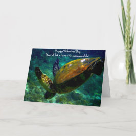 Hawaiianische Valentinstag-Karte Feiertagskarte