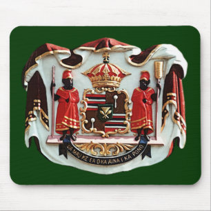 Hawaiianische Wappen Mousepad