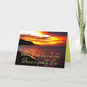 Hawaiianische Wörter und Quotes-Karten Karte