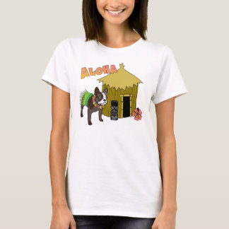 Hawaiianischer Bulldogge T-Shirt