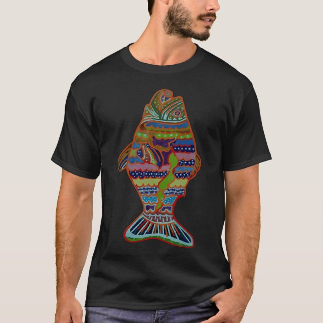 Hawaiianischer Fisch T-Shirt (Vorderseite)