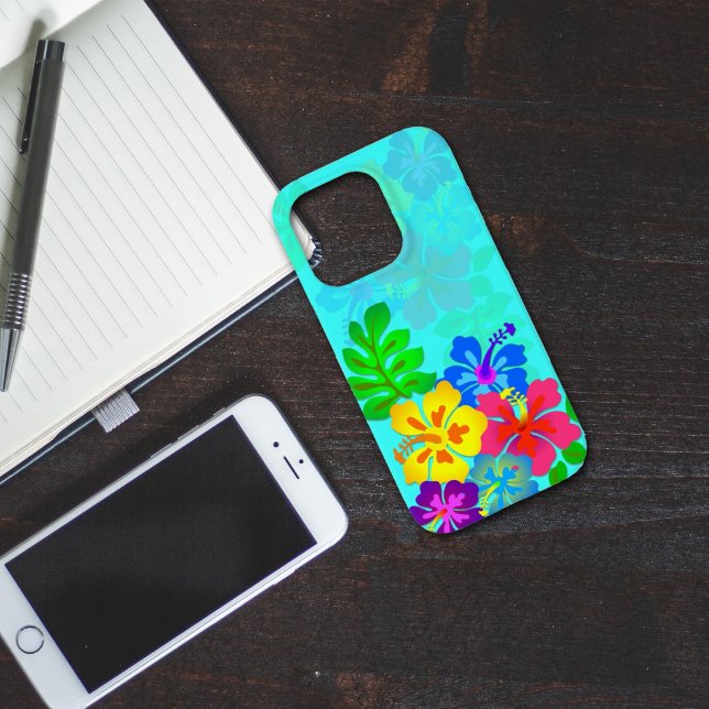 Hawaiianischer Hibiskus Aqua Blue Samsung S7 Case-Mate iPhone Hülle (Von Creator hochgeladen)