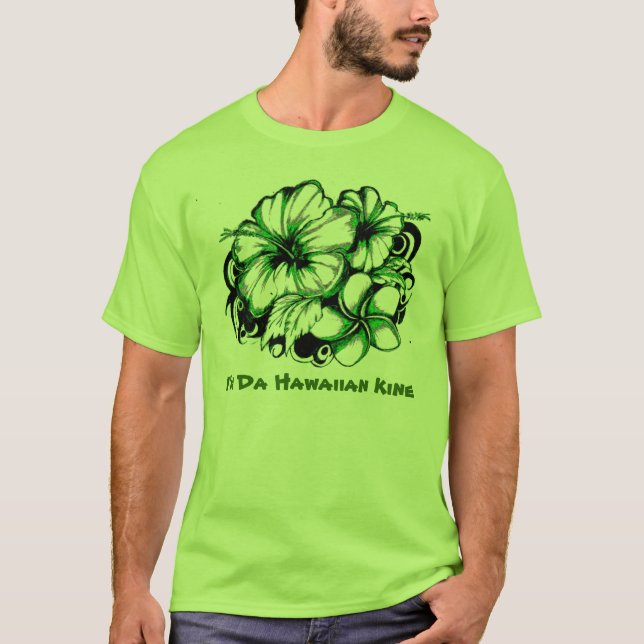 Hawaiianischer Hibiskus T-Shirt (Vorderseite)