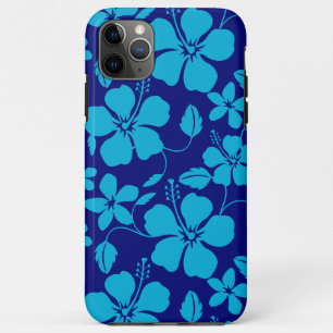 HAWAIIANISCHER HULA (HIBiskus) DUNKELBLAU/HELLBLAU Case-Mate iPhone Hülle