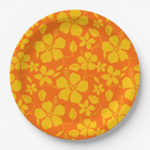 HAWAIIANISCHER HULA (HIBISKUS) ORANGE-MISCHUNG