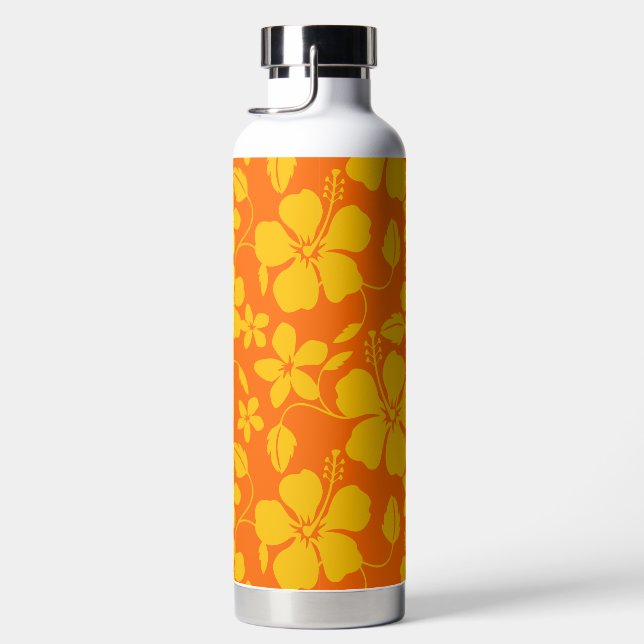 HAWAIIANISCHER HULA (HIBISKUS) ORANGE-MISCHUNG TRINKFLASCHE (Rechts)