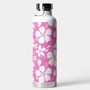 HAWAIIANISCHER HULA (HIBISKUS) ROSA TRINKFLASCHE