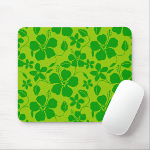HAWAIIANISCHER HULA (HIBISKUS) ZITRONENLIMETTE MOUSEPAD