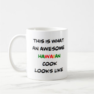 hawaiianischer Koch, phantastisch Kaffeetasse
