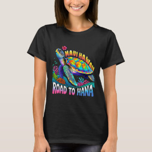 Hawaiianischer Maui Hawaii Schildkröte Urlaubsgrup T-Shirt
