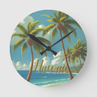 Hawaiianischer Reisestil Aloha aus Hawaii im Vinta