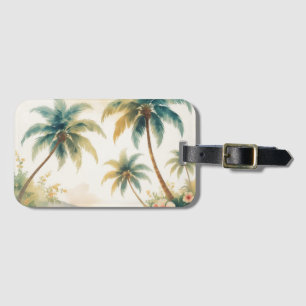 Hawaiianischer Reisestil Honolulu im Vintage-Stil Gepäckanhänger