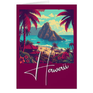 Hawaiianischer Reisestil Honolulu Mid-Pacific im V