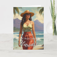 Hawaiianischer Reisestil Honolulu Mid-Pacific im V
