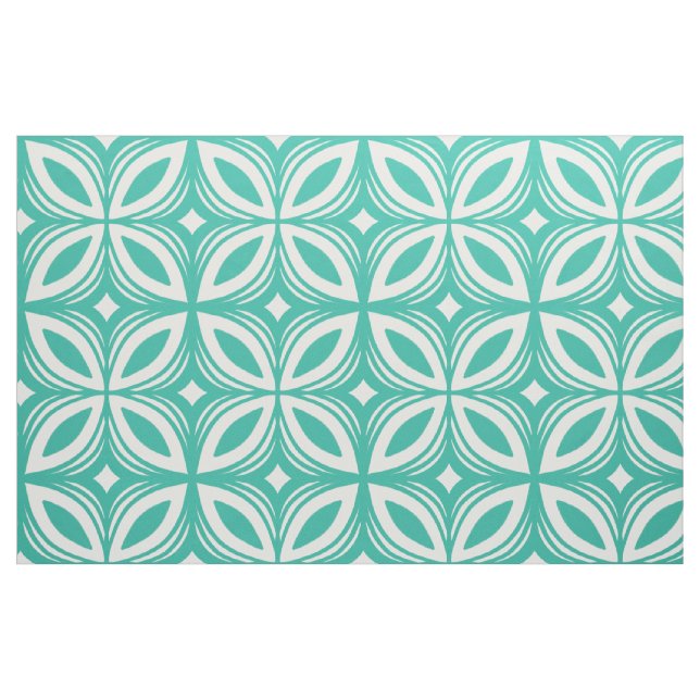 Hawaiianischer Retro-50er Stoff (Fat Quarter (45,7 x 55,9 cm))