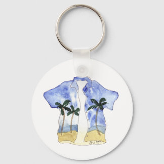 Hawaiianischer Shirt Schlüsselanhänger