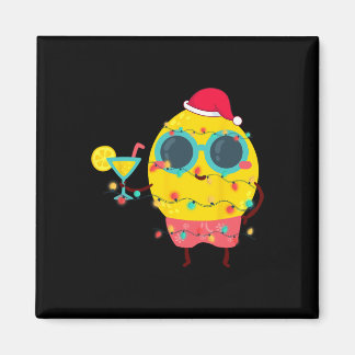 Hawaiianischer Sommer Tropicales Weihnachten Zitro Magnet