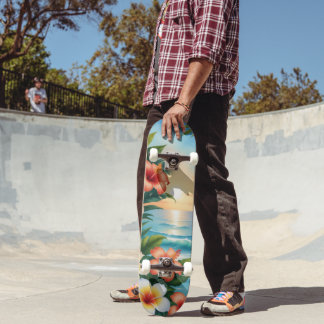 Hawaiianischer Sonnenuntergang Skateboard