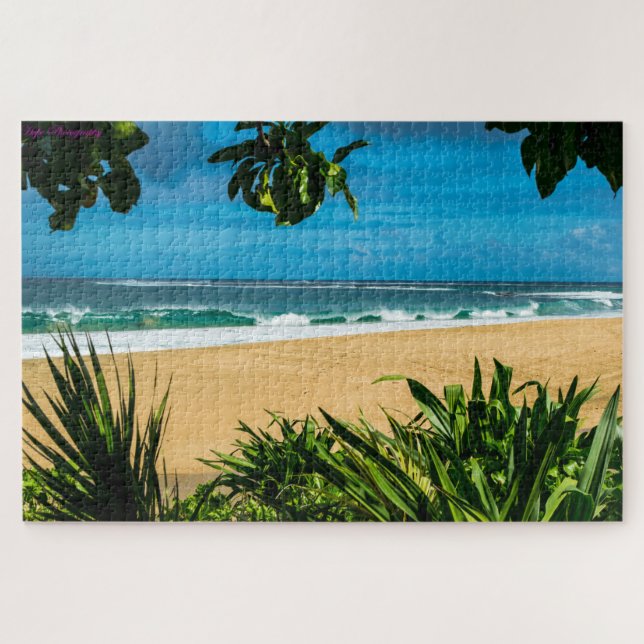 Hawaiianischer Strand Puzzle (Horizontal)