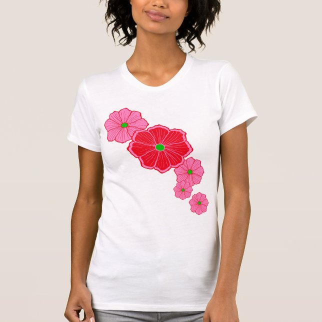 Hawaiianischer T - Shirt (Vorderseite)