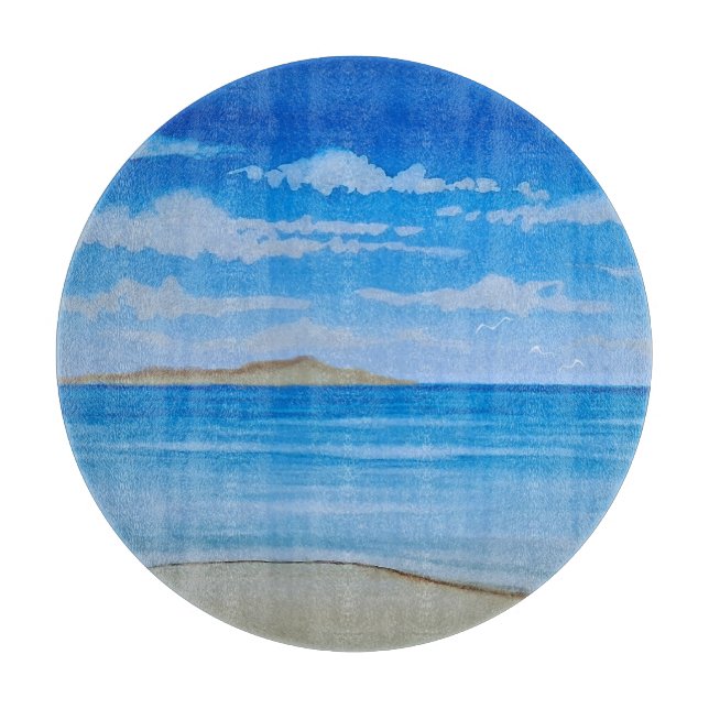 Hawaiianischer Tradewind Schneidebrett (Vorderseite)